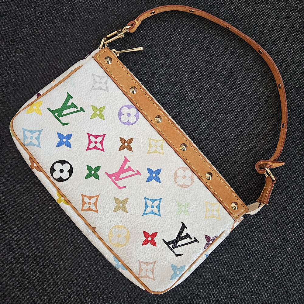 Multicolor Monogram Pochette - Picture 4 of 16
